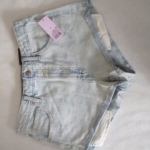 New High Waist Cheeky Shorts Size 8